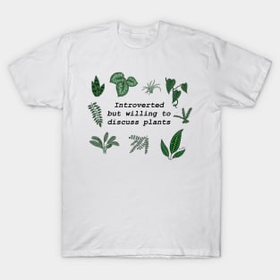 Introverted Plant Lover T-Shirt